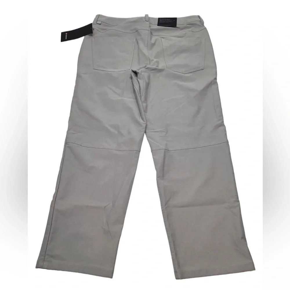 Lululemon ABC Pant Relaxed Fit Crop Pant Utilitech Fabric Seal Gray Size… - Picture 2 of 10